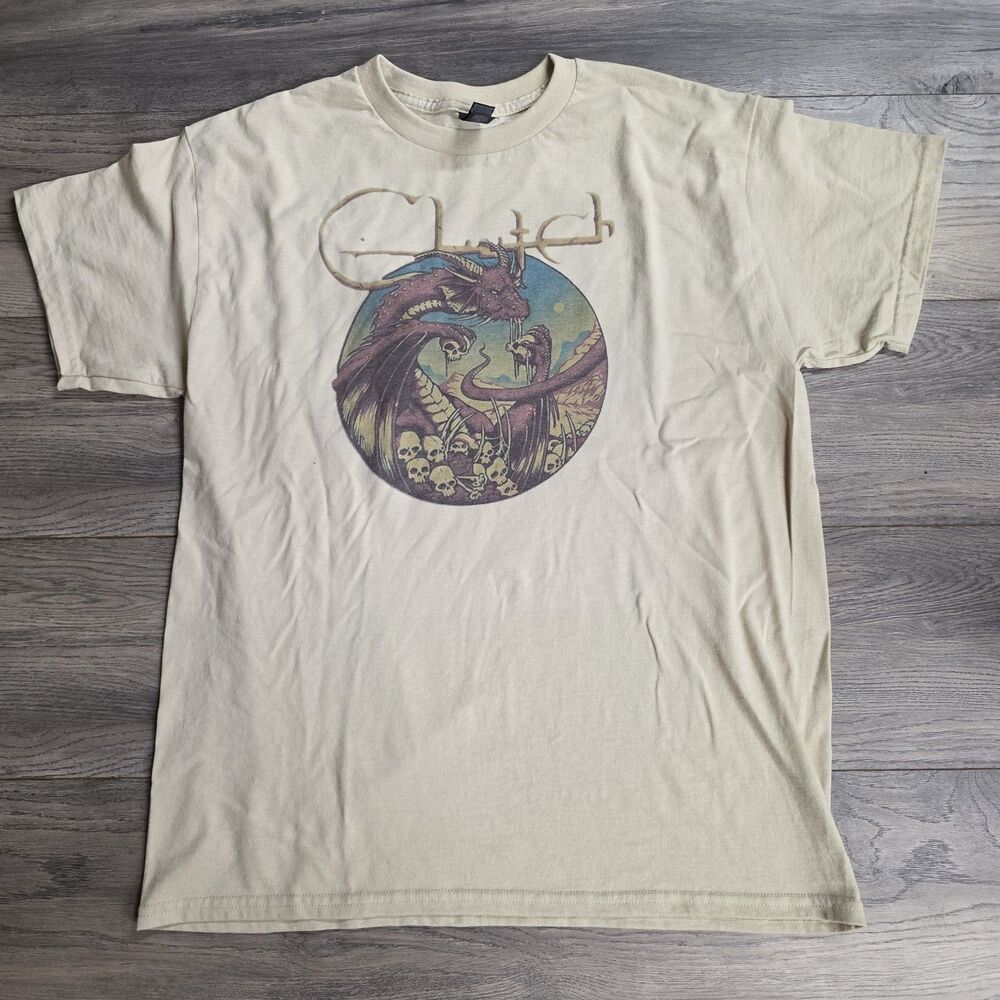 Vintage Clutch Tour Shirt Official Large Band